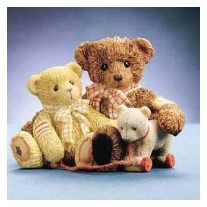 Enesco Cherished Teddies Todd & Friend Figurine