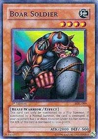 Yu-Gi-Oh! - Boar Soldier (Mrl-089) - Magic Ruler - 1St Edition - Common