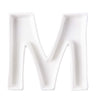 Coffeezone Small Ceramic Letter Dish & Plates for Candy/Nuts Ideas, Wedding Party Decor (Letter M)
