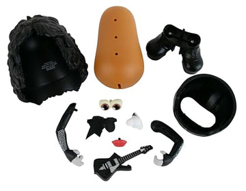 4'' Poptaters KISS - Paul Stanley - Star Child - Iconic Rock Band. Includes 12 Removable, Interchangeable Facial and Body Parts