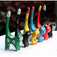 Set Of 6 Long Tail Kitty Cat Figurine Decorative Carved Wooden Cat Fgiures Kitties Statue Sculpture 4.25' Tall, Animal Cat Kitty Figurine Collection For Cat Lovers, Girls