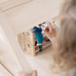 Plantoys Neo Line Of Wooden Dollhouse Furniture - Children'S Room (7304) | Sustainably Made From Rubberwood And Non-Toxic Paints