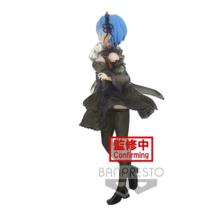 Banpresto Re:Zero Seethlook-REM Figure - 8 Inches, Multicolor, Model BP17880