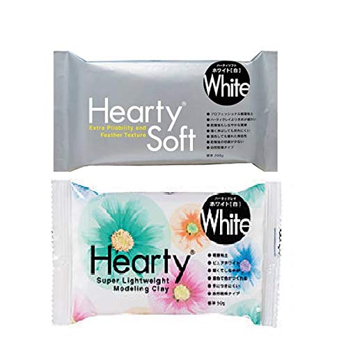 Padico Air Dry Hearty Soft 180 Gm & Hearty Color 40 Gm Combo Set White