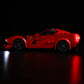 Kyglaring Led Lighting Kit (No Model) Designed For Lego Ferrari 812 Competizione 76914 Race Car Model Building Kit - Without Leg