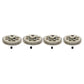 Kingval Replacement 4Pcs 48Dp Hole Diameter 3.175Mm 45T 46T 47T 48T Aluminum Pinion Motor Gear Compatible With 1/10 Rc Car Brush