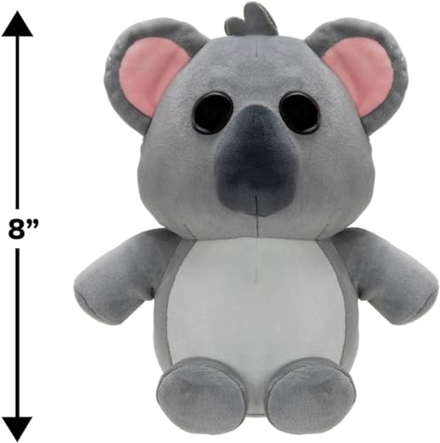 Adopt Me! Collector Plush - Koala - Series 3 - Ultra-Rare in-Game Stylization Plush - limited availability Virtual Item Code Included - Toys for Kids Featuring Your Favorite Pet  Ages 6+