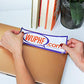 The Office Wuphf.Com Sticker - White 8.25-Inch X 2.75 -Inch With Red & Blue Print - Sitcom Social Media Startup Spoof - Great Gift For Hit Comedy Television Series Fans - For Home, Work, School