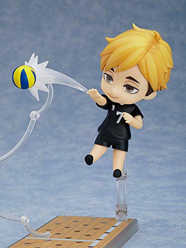 Orange Rouge Nendoroid Action Figure - Atsumu Miya, Multicolor, Model G12685, Made of Acrylonitrile Butadiene Styrene