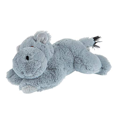 Wild Republic Ecokins Mini Hippo Stuffed Animal 8 Inch, Eco Friendly Gifts For Kids, Plush Toy, Handcrafted Using 7 Recycled Plastic Water Bottles (24803)