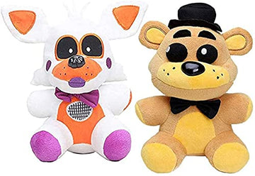 Imedgog Five Night Plushies Plush Figure Toys Sets, Gifts For Five Nights Game Fans 7Inch Plush Toy - Stuffed Toys Dolls(C)