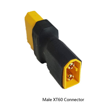 4-Pack XT60 Plug Male Connector to XT90 Plug Female Connector no Wire Adapter for RC Lipo Battery ESC