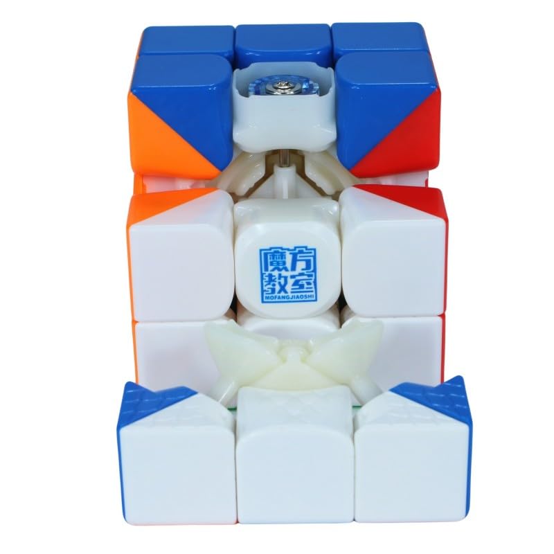CuberSpeed MoYu RS3 M V5 Speed Cube RS3M V5 Magnetic Dual Adjustment 9 Level Elasticity Adjustment System Magic Cube