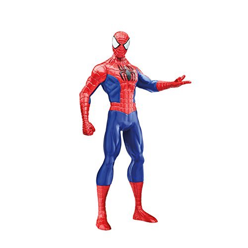 Marvel Avengers Spider-Man Action Figure, 5.75 Inch, Plastic, Red/Blue, Model B1816AS00