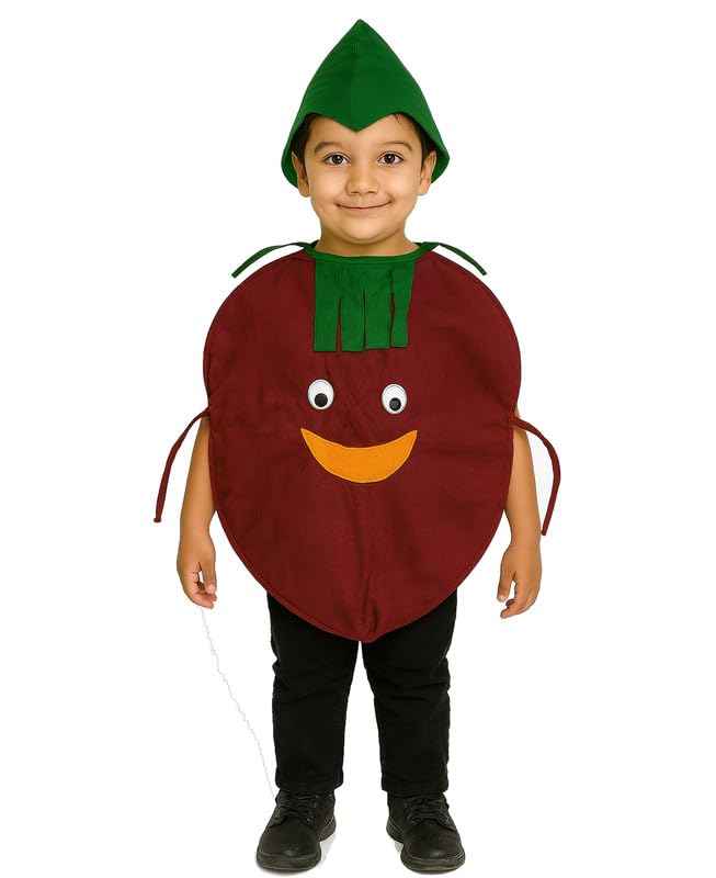 Fancydresswale Onion Fancy Dress Costume For Kids | Free Size 2-10 Years | School Programs, Fancy Dress Competitions, Theme Part