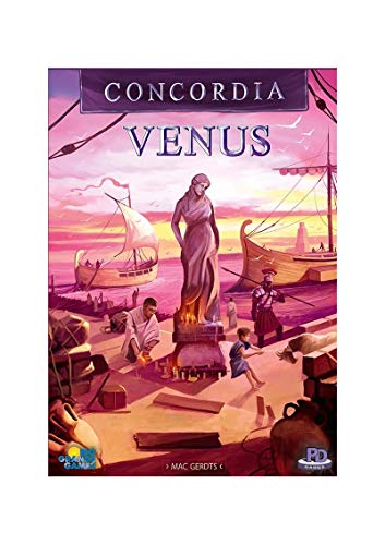 Rio Grande Games Concordia Venus Expansion & Base Game - Cardboard, 11"x15"x4", Game Edition, Model B07L914J5J
