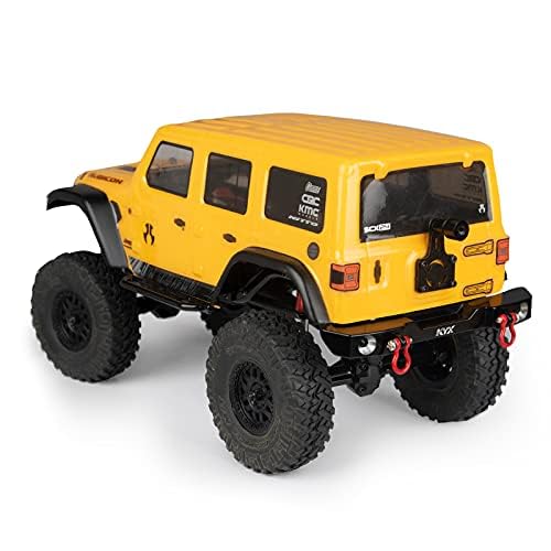 KYX Racing Aluminum Alloy Rear Bumper Upgrades Parts Accessories for 1/24th Scale RC Crawler Car Axial SCX24 JLU AXI00002
