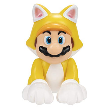 World Of Nintendo 91424 2.5' Cat Mario Action Figure