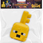 Just Toys LLC Minecraft Dungeons Key Golem Mega SquishMe - Small Yellow Polyurethane Plush Toy, Model JT3670KG