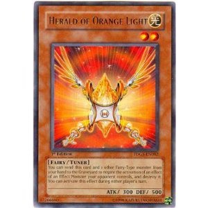 Yu-Gi-Oh! - Herald Of Orange Light (Tdgs-En082) - The Duelist Genesis - 1St Edition - Rare