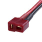 2pcs T-Plug Male Connector to Big-Tamiya Plug Female Connector Adapter and 2pcs T-Plug Female Connector to Big-Tamiya Plug Male