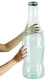 Coca-Cola 22'' Clear Bottle Bank - Made In America