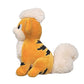 Sanei Pp97 Pokemonall Star Collection Growlithe Plush, 7'', Orange, Black