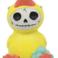 Ebros Gift Furry Bones Bath Tub Soaking Bubbles Time Bob The Rubber Duck Figurine Yellow Ducky Hooded Furrybones Skeleton Monster Collectible Small Sit Up Sculpture