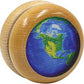 Maple Landmark Wooden Earth Yo-Yo