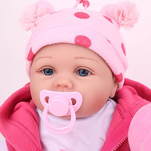 Charex Reborn Baby Dolls - 22 Inches Realistic Newborn Soft Vinyl Baby Dolls Toy For Kids Age 3+