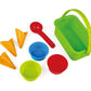 Hape Ice Cream Shop Sand and Beach Toy Set Toys, Multicolor