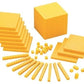 ARIA Educational Base Ten Set I Montessori Math Teaching Tools | Numbers and Place Value Illustrator