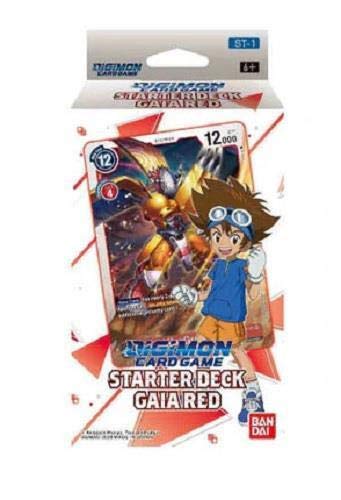 DIGIMON TCG Starter Deck Gaia Red - 54 Cards, Cardstock, Model DIGIMON2