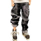 Meetoget 1/6 Scale Male Figure Doll Denim Ripped Jeans Pants Clothes For 12 Inch Action Figure Pm104Us,Ripped Black