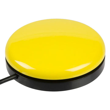 AbleNet Buddy Button Switch Yellow - Assistive Technology Interactive Switch for Communication and Accessible Play - Product# 57