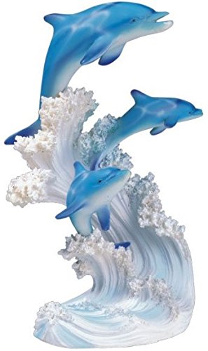 George S. Chen Imports Ss-G-90085 Marine Life Three Dolphin Design Figurine Statue Decoration Collection