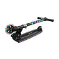 Jetson Scooters - Jupiter Kick Scooter (Black) - Collapsible Portable Kids Push Scooter - Lightweight Folding Design With High Visibility Rgb Light Up Leds On Stem, Wheels, And Deck