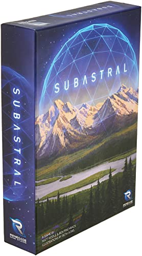 Renegade Game Studios Subastral, 2-5 Players, Ages 10+, 15-30 Minutes, Hand Management And Set Collection Game