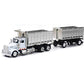 1/43 D/C Kenworth W900 Double Dump Truck, Color May Vary