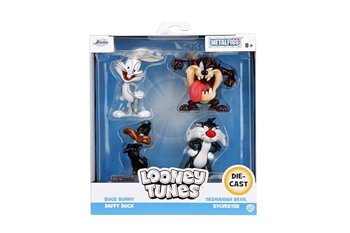 Jada Toys Looney Tunes 2.5' 4-Pack Wave 1 Die-Cast Figures