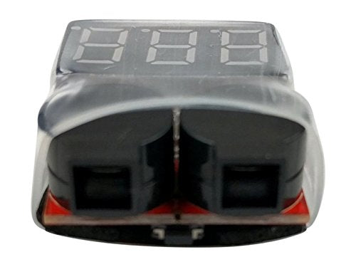 Apex Rc Products 2 Pack Lipo Battery Voltage Checker Alarm Led 1-8 Cell 1655