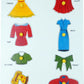 Tantrums Preschool Girl Dress Up Puzzle Set for Cloth Dress Up Leaning | Education Puzzle Learning Aid for Kids (Multicolor Piec