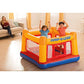 Intex Inflatable Jump-O-Lene Indoor Or Outdoor Playhouse Trampoline Bounce Castle House With Crawl-Thru Door And Net For Kids Ages 3-6