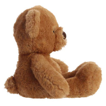Aurora® Snuggly Softie Bear™ - Brown 9 Stuffed Animal, Comforting Companion for Imaginative Play - Small Size