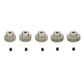 Kingval Replacement 5Pcs 48Dp 3.175Mm 23T 24T 25T 26T 27T Aluminium Pinion Motor Gear Compatible With 1/10 Rc Car Brushed Brushl