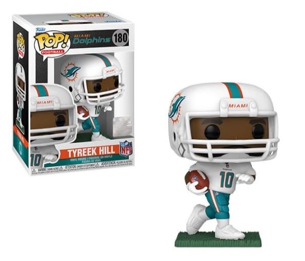 Tyreek Hill/Tua Tagovailoa (Miami Dolphins) Nfl Funko Pop! Combo (2)