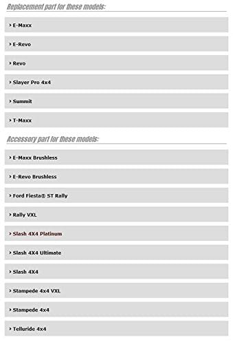 Carbon Fibre Slipper Clutch Friction Pad (Thickness:3mm) for Traxxas E REVO Summit Slash 4X4 T-Maxx E-Maxx 5352 5352R