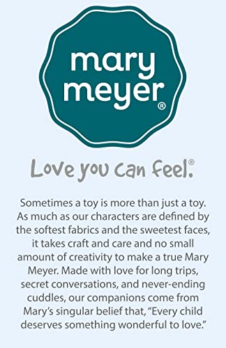 Mary Meyer Super Soft Stuffed Animal Security Blanket, Putty Sloth, 13 X 13-Inches