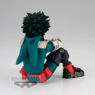 Banpresto My Hero Academia Break Time Collection Vol.1 - Midoriya Figure, Multicoloured, PVC Material, Model BP18732