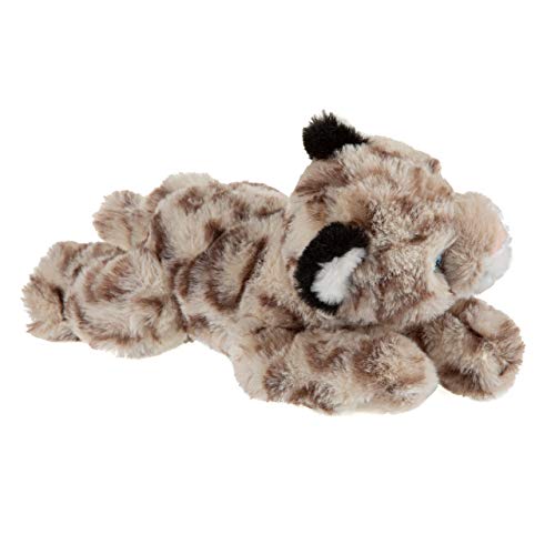 Wild Republic Ecokins Mini Snow Leopard Stuffed Animal 8 Inch, Eco Friendly Gifts For Kids, Plush Toy, Handcrafted Using 7 Recycled Plastic Water Bottles (24795)
